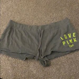 Victoria secret pink shorts size large